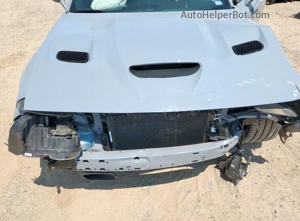 2C3CDZFJXNH168614 2022 DODGE CHALLENGER Gray Սալոնի հետևի տեսք