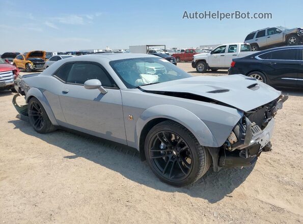 2C3CDZFJXNH168614 2022 DODGE CHALLENGER Gray Առջևի աջ