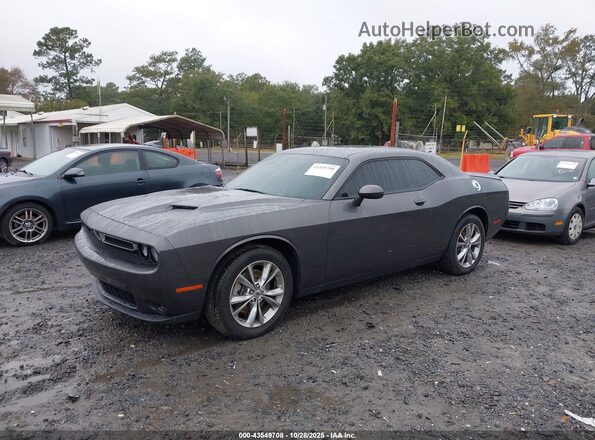 2C3CDZGG6NH204558 2022 DODGE CHALLENGER Серый Передняя левая четверть