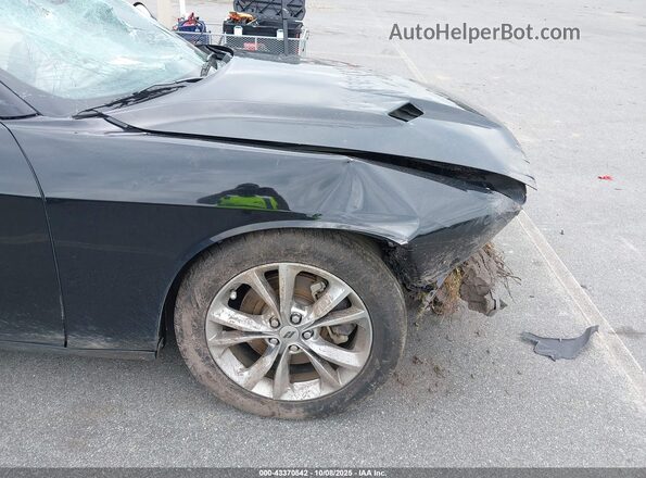 2C3CDZGGXMH539370 2021 DODGE CHALLENGER Black Widok z przodu