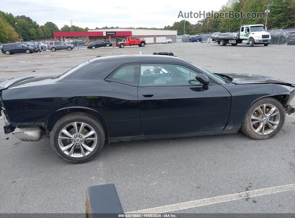 2C3CDZGGXMH539370 2021 DODGE CHALLENGER Black Widok wnętrza z tyłu