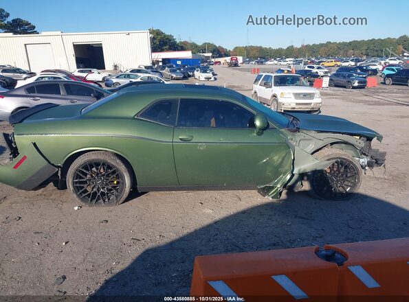 2C3CDZJG0LH250957 2020 DODGE CHALLENGER Green Սալոնի 360 աստիճան տեսք