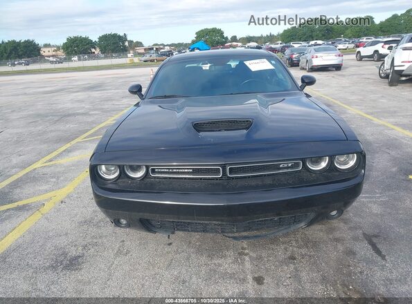 2C3CDZJG0NH233269 2022 DODGE CHALLENGER Black Սալոնի հետևի տեսք