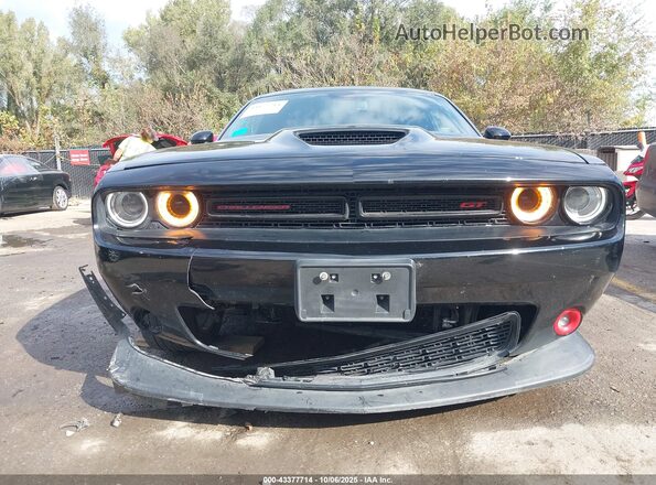 2C3CDZJG1NH246984 2022 DODGE CHALLENGER Черный Вид спереди