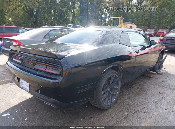 2C3CDZJG1NH246984 2022 DODGE CHALLENGER Черный Задняя правая четверть