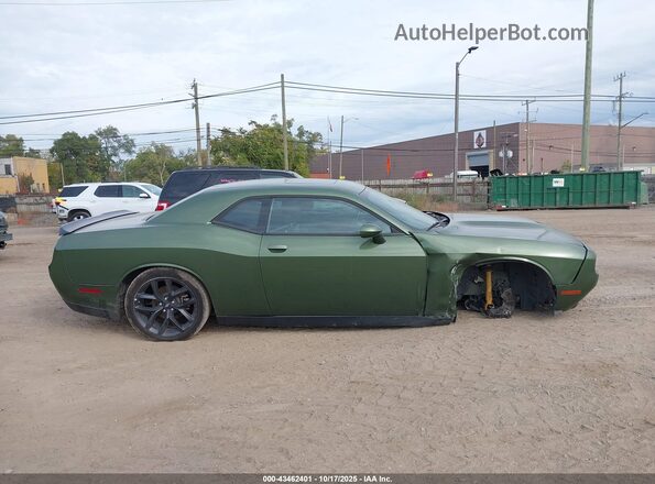 2C3CDZJG4NH251953 2022 DODGE CHALLENGER Green Vista del cuadro de instrumentos
