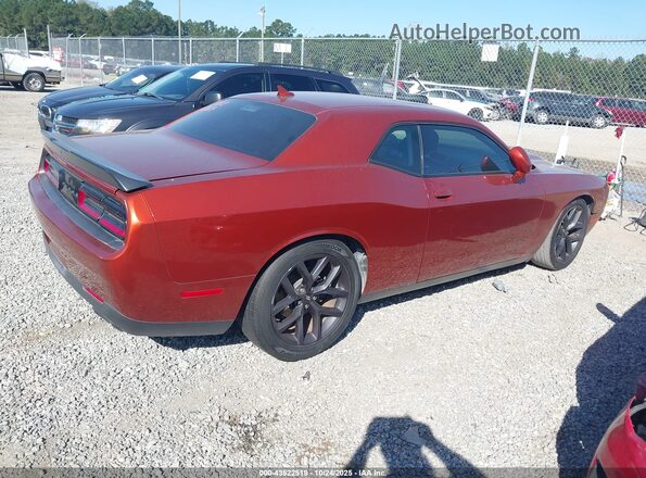 2C3CDZJG7LH181829 2020 DODGE CHALLENGER Оранжевый Задняя правая четверть