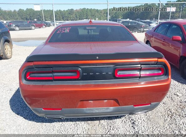 2C3CDZJG7LH181829 2020 DODGE CHALLENGER Оранжевый Вид спереди