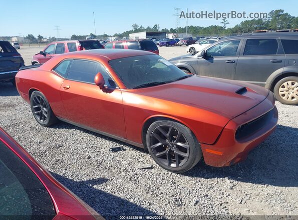 2C3CDZJG7LH181829 2020 DODGE CHALLENGER Оранжевый Вид щитка приборов