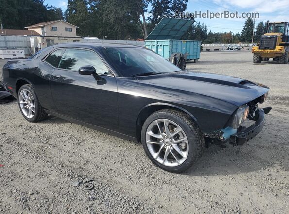 2C3CDZKG4PH507784 2023 DODGE CHALLENGER Black Front right