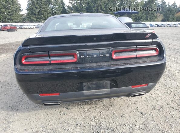 2C3CDZKG4PH507784 2023 DODGE CHALLENGER Black Rear view