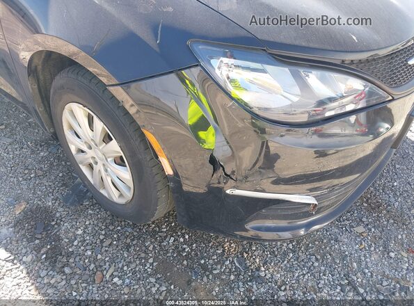 2C4RC1AG1LR139516 2020 CHRYSLER VOYAGER Black Դիմացի տեսք