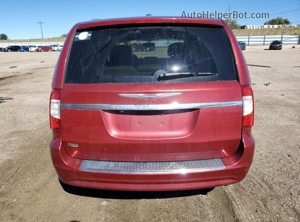 2C4RC1BG2GR213692 2016 CHRYSLER TOWN Бордовый Вид сзади