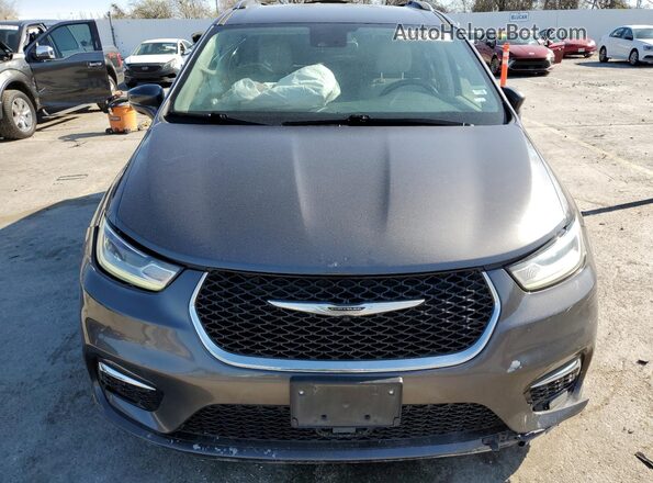 2C4RC1BG2MR525975 2021 CHRYSLER PACIFICA Gray Front view