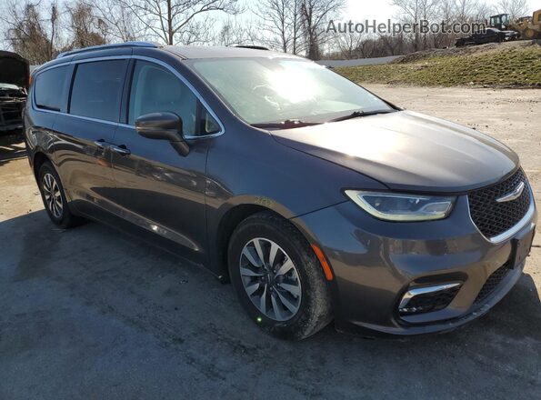 2C4RC1BG2MR525975 2021 CHRYSLER PACIFICA Gray Front right