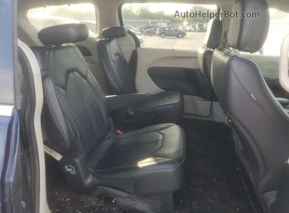2C4RC1BG3LR172967 2020 CHRYSLER PACIFICA Синий Вид задней части салона