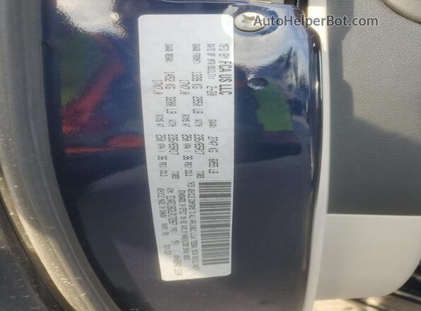2C4RC1BG3LR172967 2020 CHRYSLER PACIFICA Синий Панорамный вид салона 360°