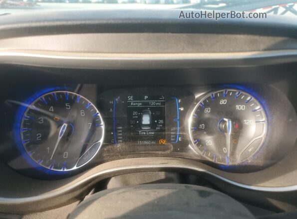 2C4RC1BG3LR172967 2020 CHRYSLER PACIFICA Синий Вид щитка приборов