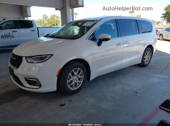 2C4RC1BG8PR535754 2023 CHRYSLER PACIFICA White წინა მარცხენა ხედი სამი მეოთხედიდან