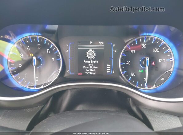 2C4RC1BG9LR149886 2020 CHRYSLER PACIFICA Серый Вид задних сидений