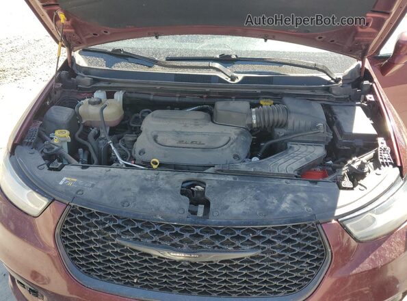 2C4RC1BG9MR535306 2021 CHRYSLER PACIFICA Red Vista del compartimento del motor