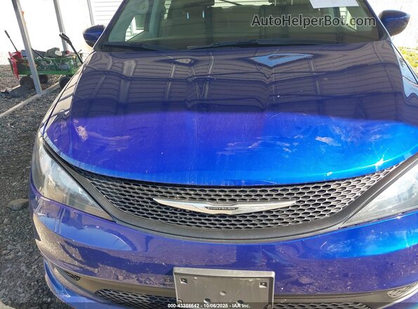 2C4RC1CG1MR579539 2021 CHRYSLER VOYAGER Blue წინა ხედი