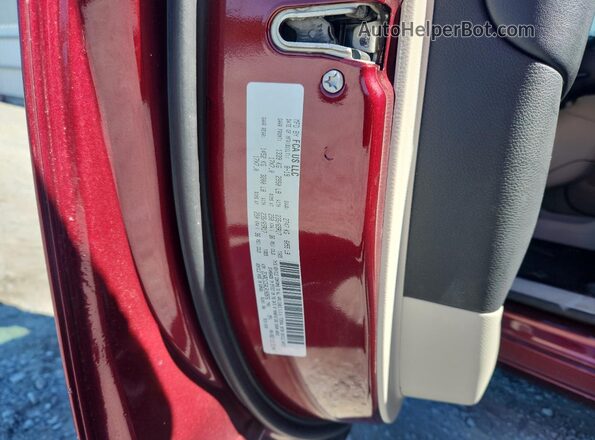 2C4RC1CG4LR102876 2020 CHRYSLER VOYAGER Бордовый Вид наклейки с VIN-кодом