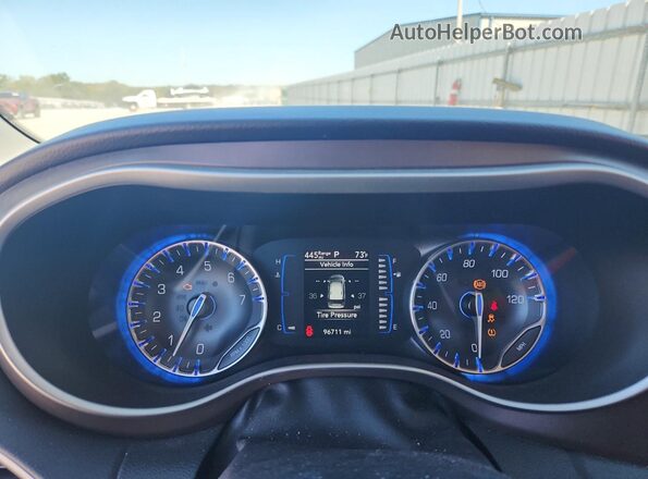 2C4RC1CG4LR102876 2020 CHRYSLER VOYAGER Бордовый Вид щитка приборов