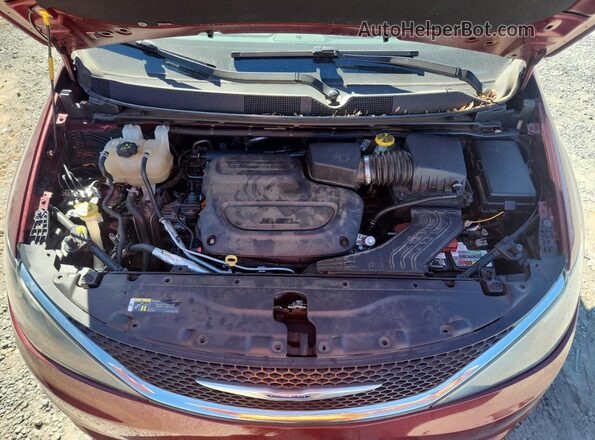 2C4RC1CG4LR102876 2020 CHRYSLER VOYAGER Бордовый Вид подкапотного пространства
