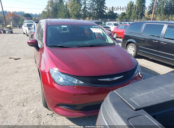 2C4RC1CG5PR596008 2023 CHRYSLER VOYAGER Maroon Vista del cuadro de instrumentos