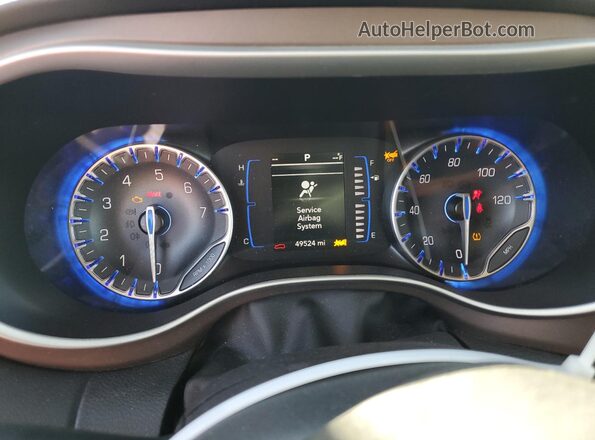 2C4RC1CG9PR597520 2023 CHRYSLER VOYAGER Silver Instrument cluster view