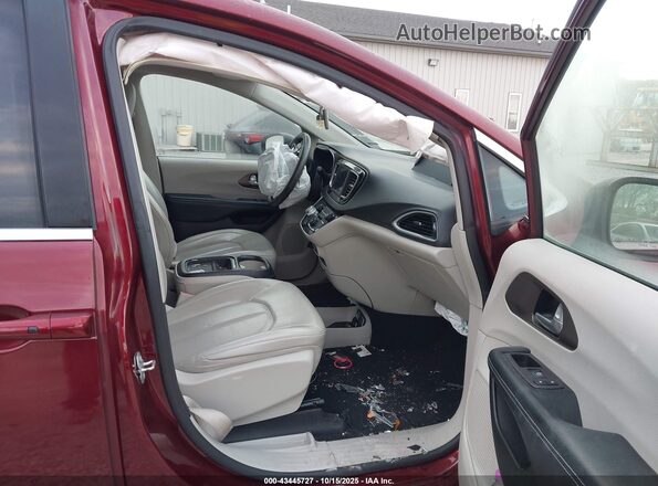 2C4RC1DG2MR538609 2021 CHRYSLER VOYAGER Maroon Սալոնի դիմացի տեսք