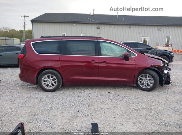 2C4RC1DG2MR538609 2021 CHRYSLER VOYAGER Maroon Սալոնի 360 աստիճան տեսք