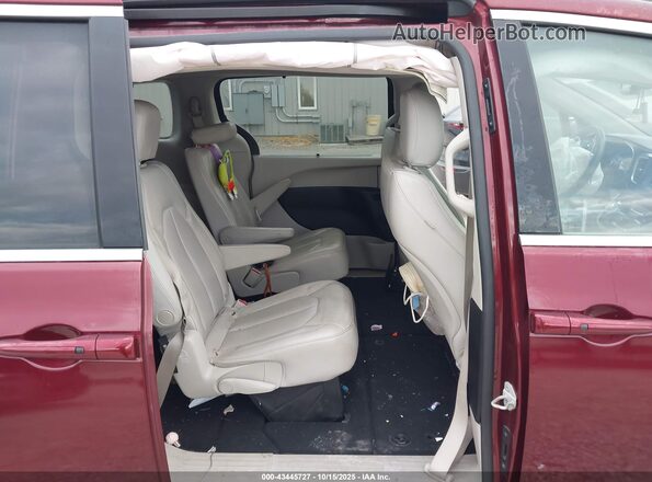 2C4RC1DG2MR538609 2021 CHRYSLER VOYAGER Maroon VIN կոդի պիտակի տեսք