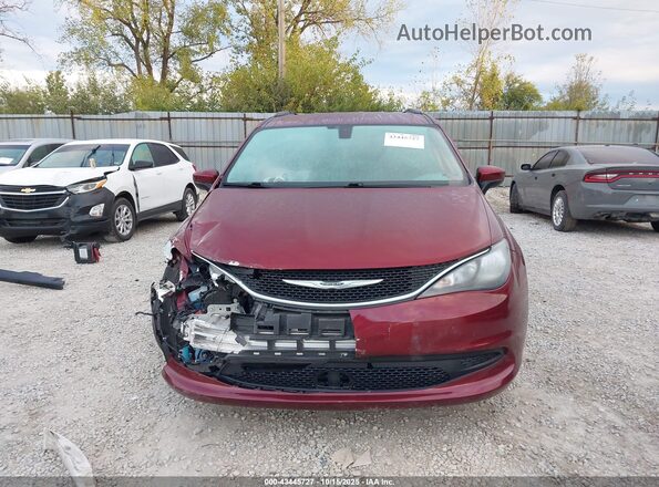2C4RC1DG2MR538609 2021 CHRYSLER VOYAGER Maroon Սալոնի հետևի տեսք