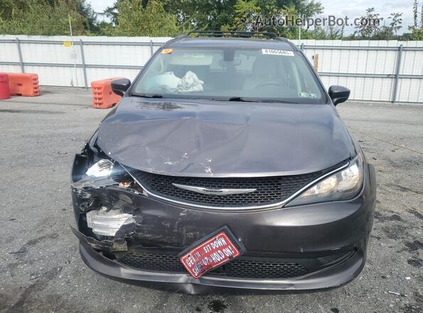 2C4RC1DG5MR549930 2021 CHRYSLER VOYAGER Charcoal Front view