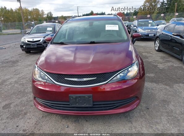 2C4RC1DG6LR262594 2020 CHRYSLER VOYAGER Maroon Instrument cluster view