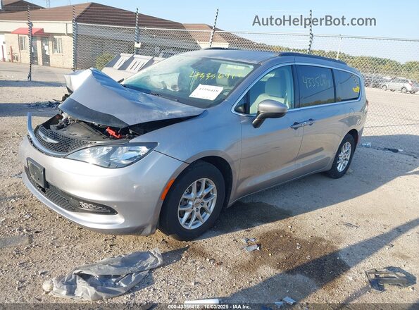 2C4RC1DG7MR538539 2021 CHRYSLER VOYAGER Silver წინა მარცხენა ხედი სამი მეოთხედიდან