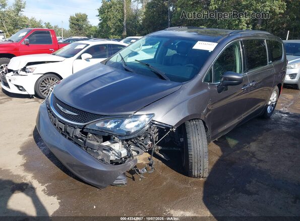 2C4RC1DGXMR506748 2021 CHRYSLER VOYAGER Gray Front left