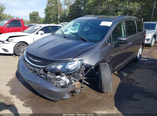 2C4RC1DGXMR506748 2021 CHRYSLER VOYAGER Gray Front view