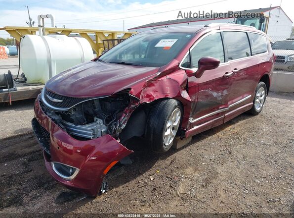 2C4RC1EG2LR104719 2020 CHRYSLER PACIFICA Red Przód lewy