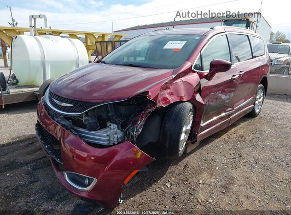 2C4RC1EG2LR104719 2020 CHRYSLER PACIFICA Red Widok z przodu