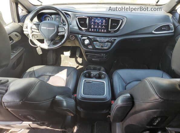 2C4RC1EG6LR234373 2020 CHRYSLER PACIFICA Blue წინა პანელის ხედი
