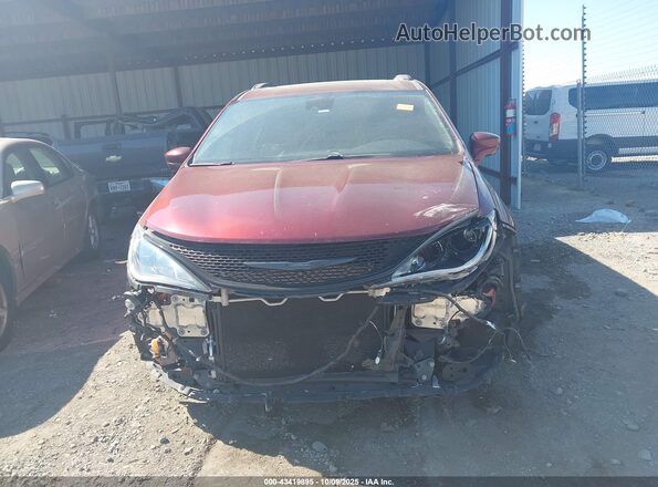 2C4RC1EG8LR239588 2020 CHRYSLER PACIFICA Темно-бордовый Вид щитка приборов