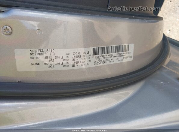 2C4RC1EG9JR236325 2018 CHRYSLER PACIFICA Silver 