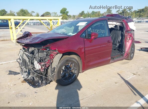 2C4RC1EGXLR121638 2020 CHRYSLER PACIFICA Red Vista tres cuartos delantera izquierda