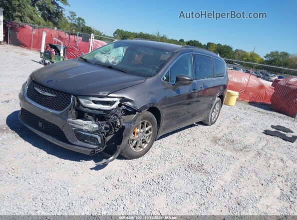 2C4RC1FG6MR608111 2021 CHRYSLER PACIFICA Gray წინა მარცხენა ხედი სამი მეოთხედიდან
