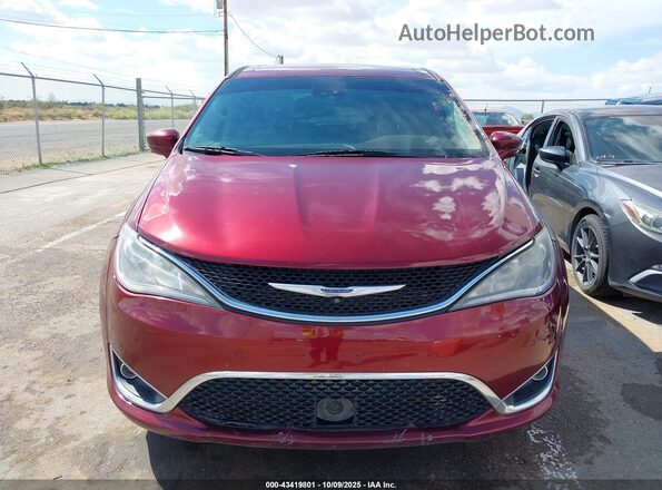 2C4RC1FG8LR124245 2020 CHRYSLER PACIFICA Бордовый Вид щитка приборов