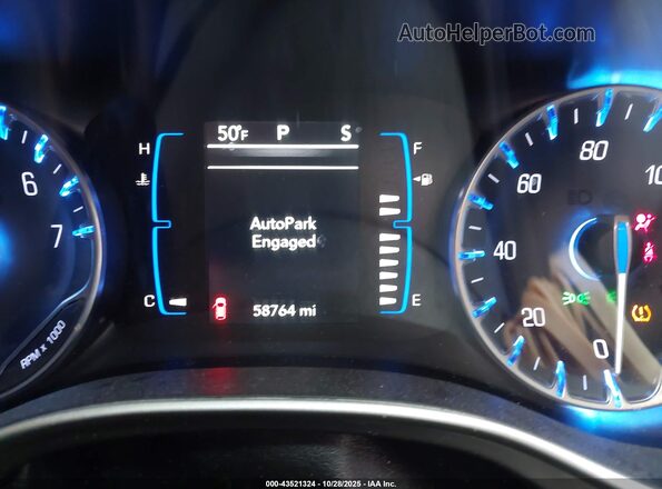 2C4RC1FG9LR232969 2020 CHRYSLER PACIFICA Синий Вид задних сидений