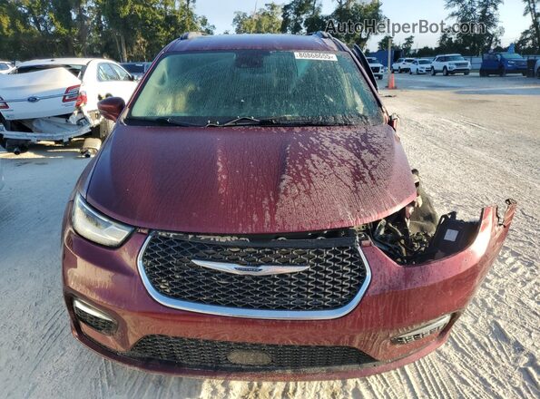 2C4RC1FG9MR556537 2021 CHRYSLER PACIFICA Burgundy Vista frontal
